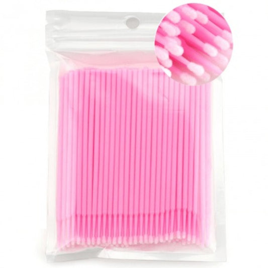 Cepillo MicroBrush para Pestañas x100 Unidades