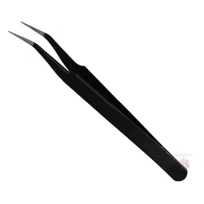 Pinza Curva Para Aplicación de Pestañas x Unidad